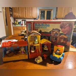 Mattel Vintage 1975 Hub-Bubs Happy Hollow Play-set in Original Box